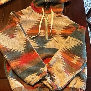 Southwestern Patterned Hoodie
